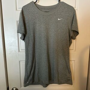 Nike Gray  womens T-Shirt